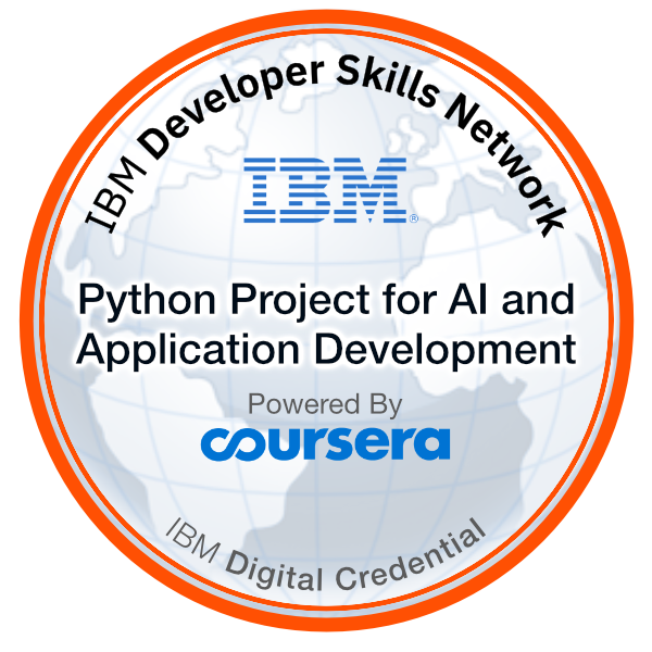 Python for AI and Web Dev.